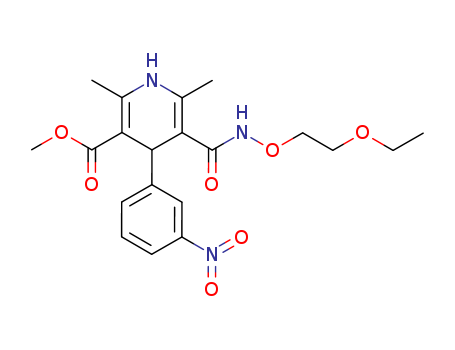 133147-10-1,methyl 5-[(2-ethoxyethoxy)carbamoyl]-2,6-dimethyl-4-(3-nitrophenyl)-1,4-dihydropyridine-3-carboxylate,