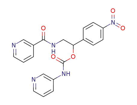 N-nicotinoyl-O-(3-pyridylcarbamoyl)-2-(4-nitrophenyl)-2-hydroxyethylamine