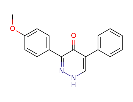3-(4-Methoxyphenyl)-5-phenylpyridazin-4(1H)-one