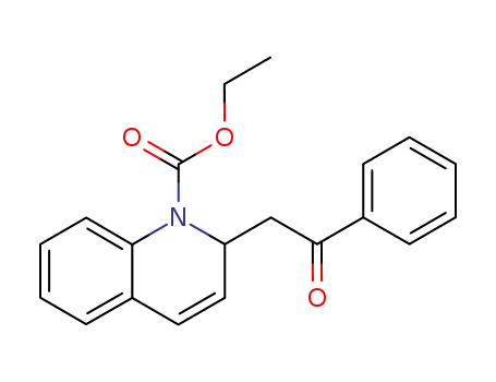 1(2H)-Quinolinecarboxylic acid, 2-(2-oxo-2-phenylethyl)-, ethyl ester