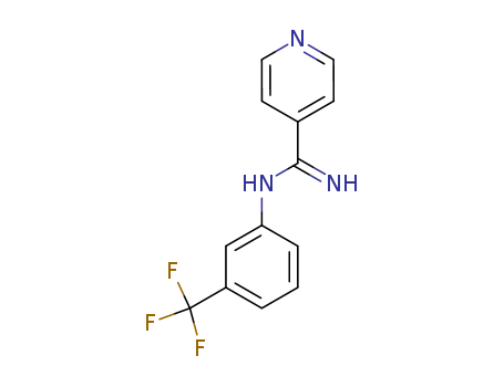 23565-12-0,N-(α,α,α-Trifluoro-m-tolyl)isonicotinamidine,Isonicotinamidine,N-(a,a,a-trifluoro-m-tolyl)- (8CI)