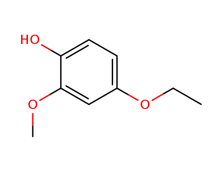 Molecular Structure of 99892-86-1 (Phenol, 4-ethoxy-2-methoxy-)