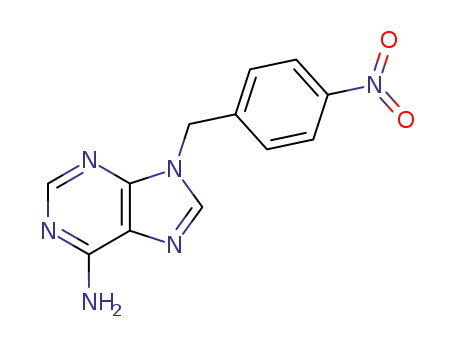 1H-Purin-6-amine, N-((4-nitrophenyl)methyl)-