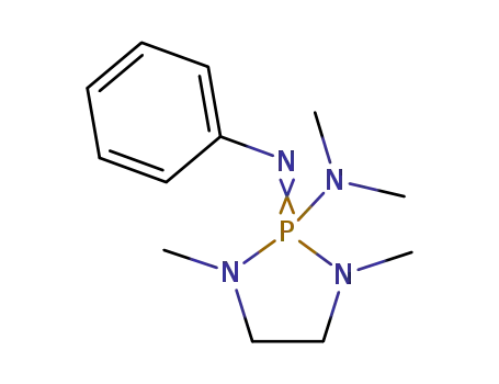 1,3,2-Diazaphospholidin-2-amine,
2,2-dihydro-N,N,1,3-tetramethyl-2-(phenylimino)-