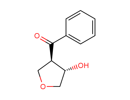 Molecular Structure of 107317-70-4 (Methanone, phenyl(tetrahydro-4-hydroxy-3-furanyl)-)