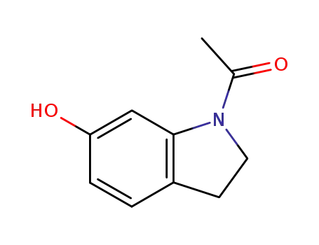 Molecular Structure of 4770-34-7 (1-(6-hydroxyindolin-1-yl)ethanone)