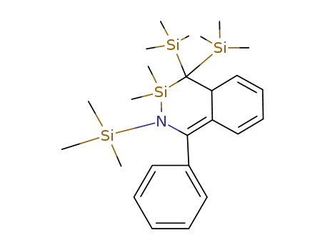 2,3-Benzazasiline,
2,3,4,4a-tetrahydro-3,3-dimethyl-1-phenyl-2,4,4-tris(trimethylsilyl)-
