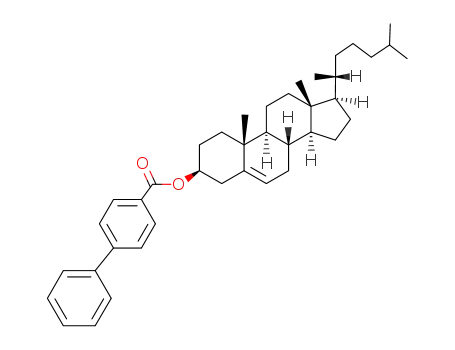 cholesterol p-phenylbenzoate