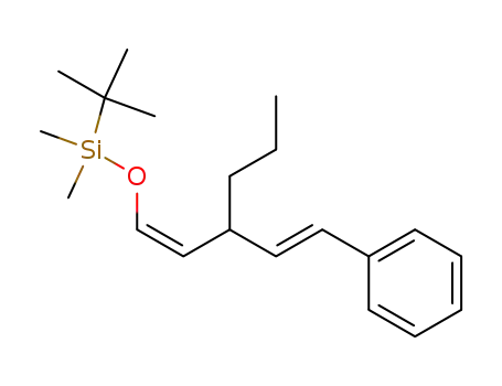 tert-butyldimethyl<(1Z)-3-<(E)-2-phenylethenyl>-1-hexenyl)oxy>silane