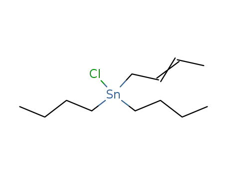 Molecular Structure of 78152-97-3 (Stannane, dibutylchloro(1-methyl-2-propenyl)-)