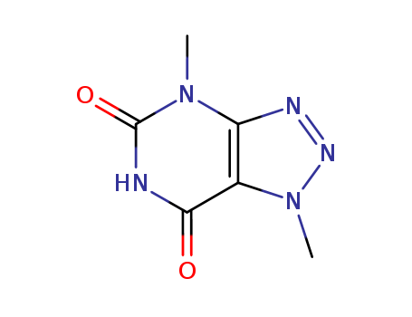 1H-1,2,3-Triazolo[4,5-d]pyrimidine-5,7(4H,6H)-dione,1,4-dimethyl- cas  1632-29-7