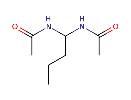 Molecular Structure of 7070-34-0 (1,1-bis-acetylamino-butane)