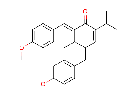 (-)-2,6-di(p-methoxybenzylidene)-p-(4-menthen)-3-one