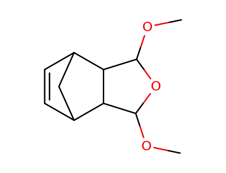 Molecular Structure of 14882-64-5 (1,3,3A,4,7,7-ALPHA-HEXAHYDRO-1,3-DIMETHOXY-4,7-METHANOISOBENZOFURAN)