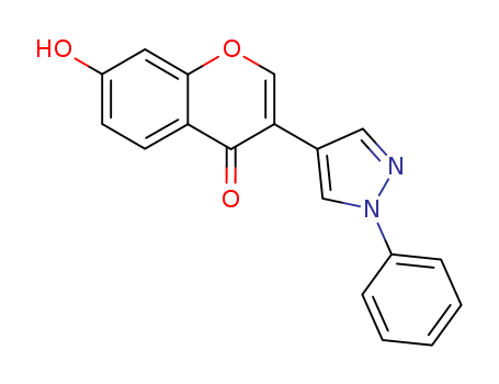 61034-11-5,7-HYDROXY-3-(1-PHENYL-1H-PYRAZOL-4-YL)-CHROMEN-4-ONE,