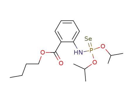 Molecular Structure of 82754-13-0 (C<sub>17</sub>H<sub>28</sub>NO<sub>4</sub>PSe)