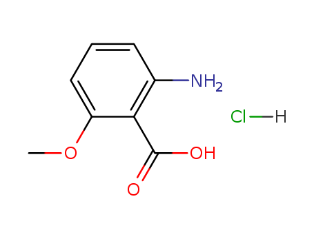 2-amino-6-methoxybenzoic acid hydrochloride