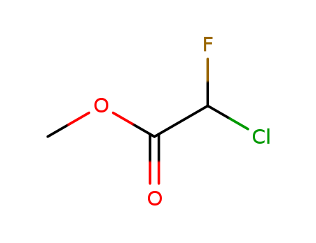 Acetic acid, chlorofluoro-, methyl ester