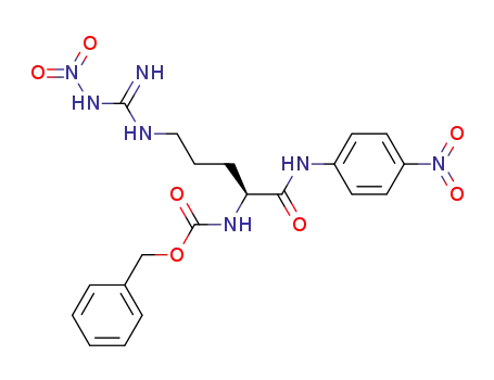 Molecular Structure of 29028-60-2 (Z-ARG(NO2)-PNA)