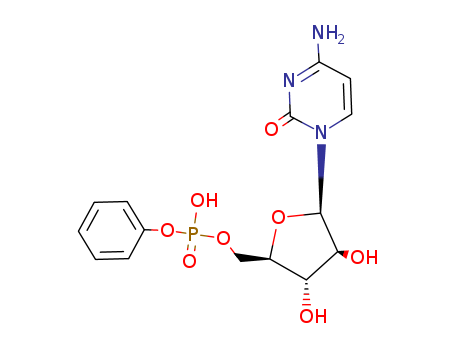 [5-(4-amino-2-oxo-pyrimidin-1-yl)-3,4-dihydroxy-oxolan-2-yl]methoxy-phenoxy-phosphinic acid cas  17489-61-1