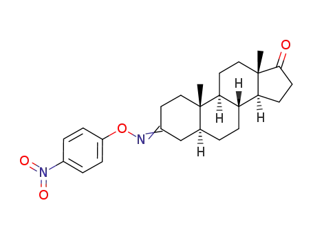 Molecular Structure of 33510-45-1 ((3Z)-3-[(4-nitrophenoxy)imino]androstan-17-one)