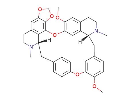 Molecular Structure of 481-49-2 (Cepharanthine)