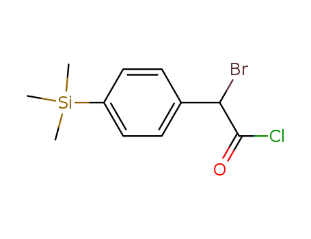 Brom<4-(trimethylsilyl)phenyl>acetylchlorid