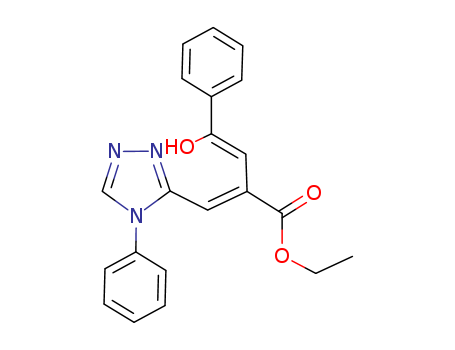 80535-24-6,ethyl 4-oxo-4-phenyl-2-[(4-phenyl-2,4-dihydro-3H-1,2,4-triazol-3-ylidene)methyl]but-2-enoate,