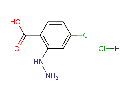 4-Chloro-2-hydrazino-benzoic acid; hydrochloride