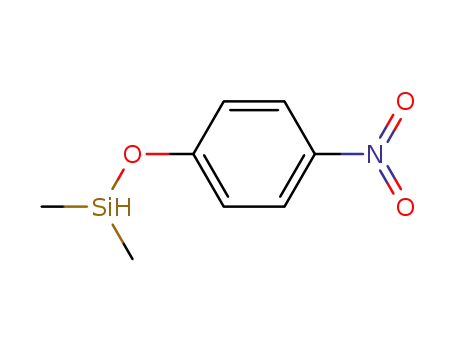 Molecular Structure of 79516-20-4 (Dimethyl-(4-nitro-phenoxy)-silane)
