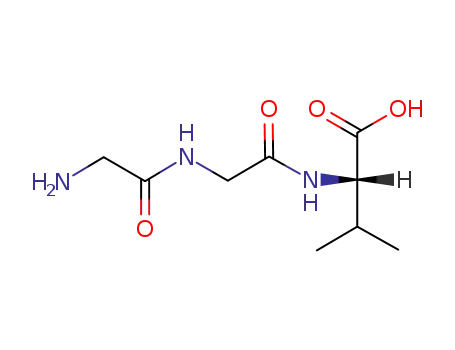 Molecular Structure of 20274-89-9 (Glycyl-glycyl-L-valine)