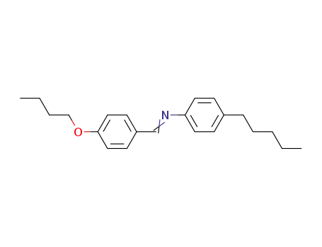 Molecular Structure of 39777-05-4 (4-N-BUTOXYBENZYLIDENE-4'-PENTYLANILINE)