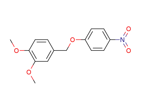 Molecular Structure of 31574-19-3 (1,2-dimethoxy-4-[(4-nitrophenoxy)methyl]benzene)