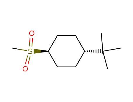 Cyclohexane, 1-(1,1-dimethylethyl)-4-(methylsulfonyl)-, trans-