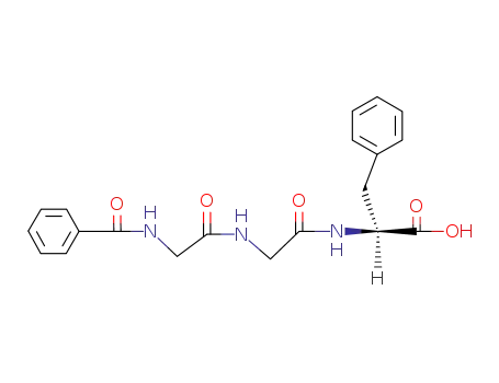 L-Phenylalanine, N-[N-(N-benzoylglycyl)glycyl]-
