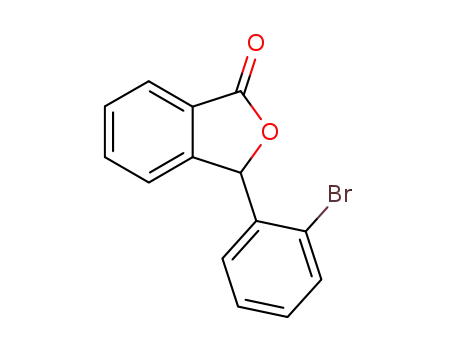 Molecular Structure of 112165-32-9 (1(3H)-Isobenzofuranone, 3-(2-bromophenyl)-)
