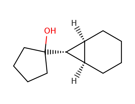 Molecular Structure of 100672-64-8 (Cyclopentanol, 1-bicyclo[4.1.0]hept-7-yl-, (1-alpha-,6-alpha-,7-alpha-)- (9CI))