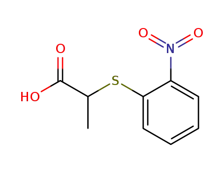 2-(2-nitro-phenylsulfanyl)-propionic acid