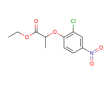 30885-80-4,ethyl 2-(2-chloro-4-nitrophenoxy)propanoate,Propionicacid, 2-(2-chloro-4-nitrophenoxy)-, ethyl ester (8CI); NSC 212395