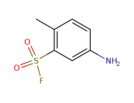 Benzenesulfonyl fluoride, 5-amino-2-methyl- cas  445-06-7