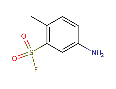 Molecular Structure of 445-06-7 (5-amino-2-methylbenzenesulfonyl fluoride)