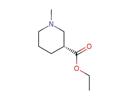 3-Piperidinecarboxylicacid, 1-methyl-, ethyl ester, (3R)-