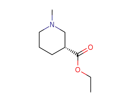 Molecular Structure of 205194-12-3 ((R)-Ethyl 1-methylpiperidine-3-carboxylate)
