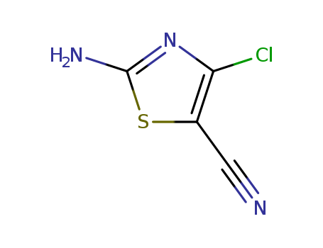 2-amino-4-chlorothiazole-5-carbonitrile