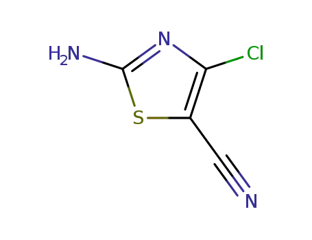 2-amino-4-chloro-1,3-thiazole-5-carbonitrile