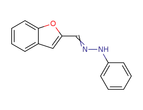 2-Benzofurancarboxaldehyde, phenylhydrazone