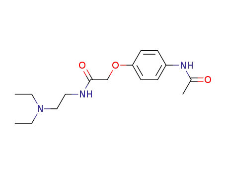 Molecular Structure of 47243-39-0 (Acetamide, 2-[4-(acetylamino)phenoxy]-N-[2-(diethylamino)ethyl]-)