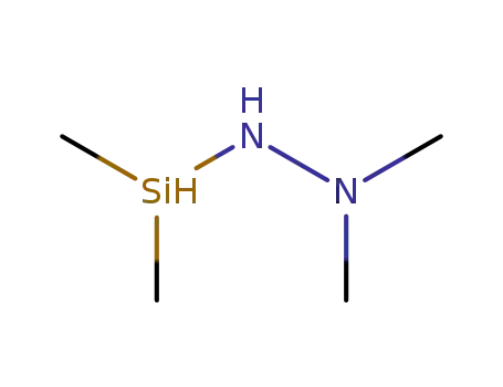 Molecular Structure of 318981-38-3 (Hydrazine, 2-(dimethylsilyl)-1,1-dimethyl-)