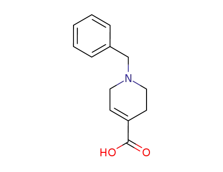 Molecular Structure of 79858-48-3 (1-Benzyl-1,2,3,6-tetrahydropyridine-4-carboxylic acid)
