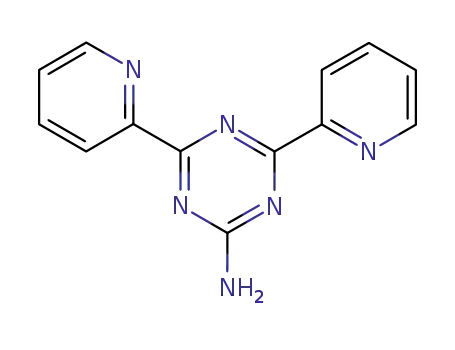 Molecular Structure of 75239-97-3 (2-amino-4,6-di-( pyridine-2-yl)-1,3,5-triazine)